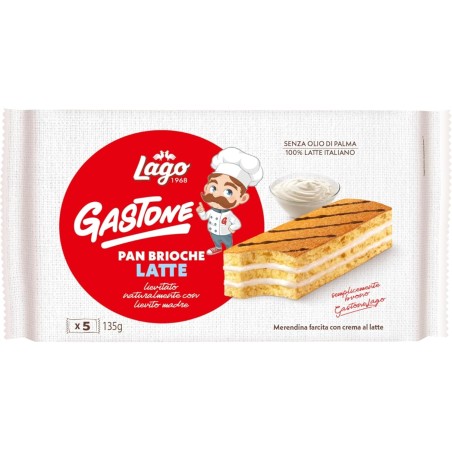 8004800007018 Lago Pan Brioche Latte 135gr