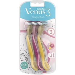 7702018615001 Gillette Rasoio Venus 3 Dragonfruit 3pz