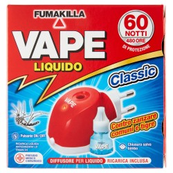 8055136822134 Vape Emanatrore Liquido Classic 60 Notti 1pz