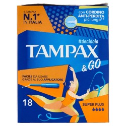 8001480411470 Tampax & Go Super Plus 18pz
