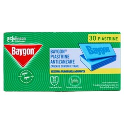 5000204358186 Baygon Piastrine Classiche New 30pz