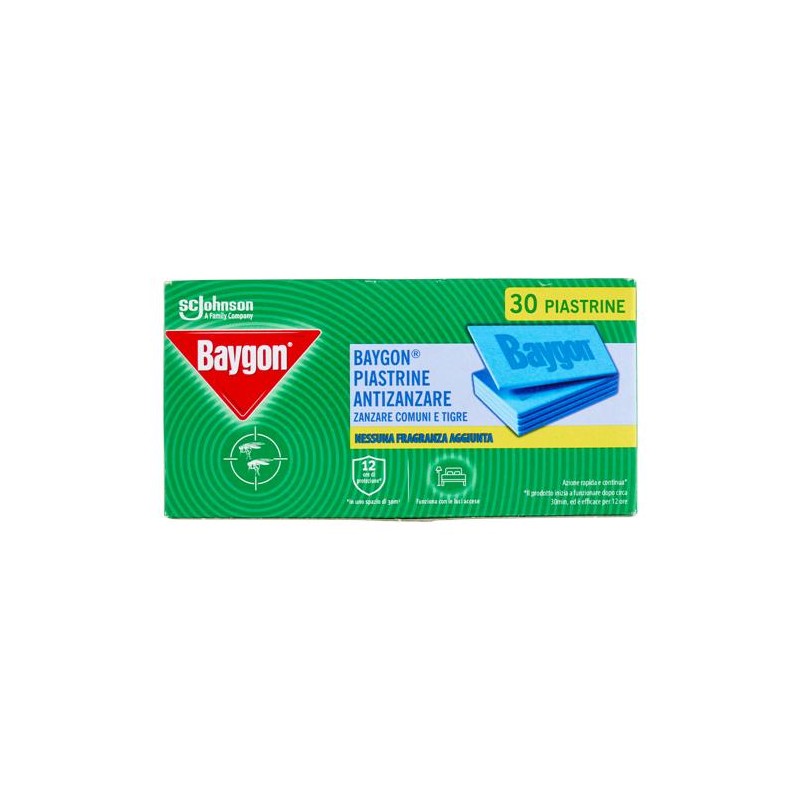 5000204358186 Baygon Piastrine Classiche New 30pz
