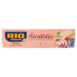8004030104006 Rio Mare Tonno Filo D'Olio All'Olio di Oliva 4x65gr