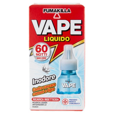 8055136822868 Vape Ricarica Liquido inodore 60 Notti 30ml