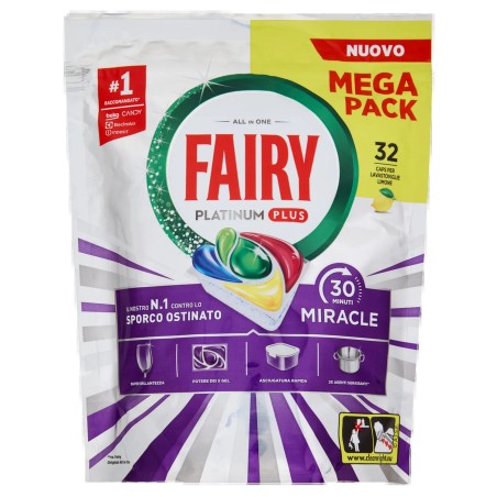 8700216887267 Fairy Caps Miracle Lemon 32pz