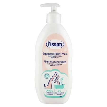 0810170060038 Fissan Bagnetto Primi Mesi 400ml