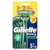 7702018495283 Gillette Sensor 3 Sensitive Rasoio Usa e Getta 3+2pz