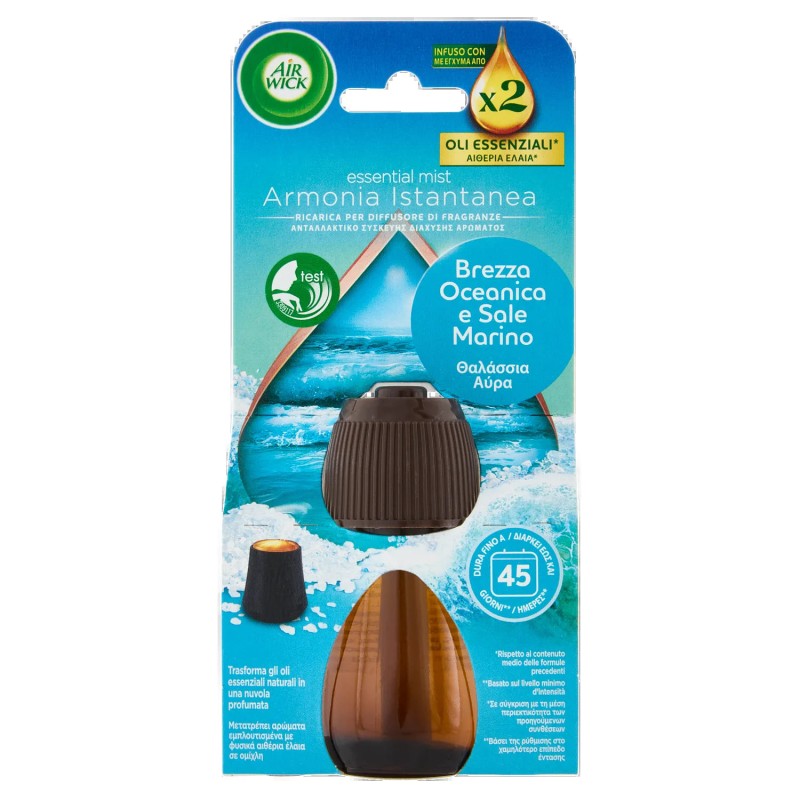 8002910063177 Air Wick Armonia Istantanea Ricarica Brezza Oceanica e Sale Marino 20ml