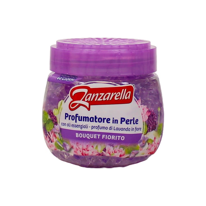 8017331059432 Zanzarella Profumatore in Perle Bouquet Fiorito 170gr