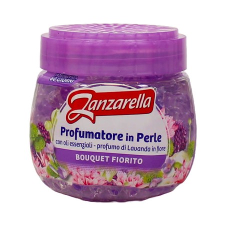 8017331059432 Zanzarella Profumatore in Perle Bouquet Fiorito 170gr