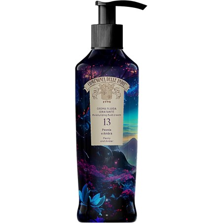8051706240155 Compagnia Delle Indie Crema Corpo Idratante - Peonia e Ambra 250ml