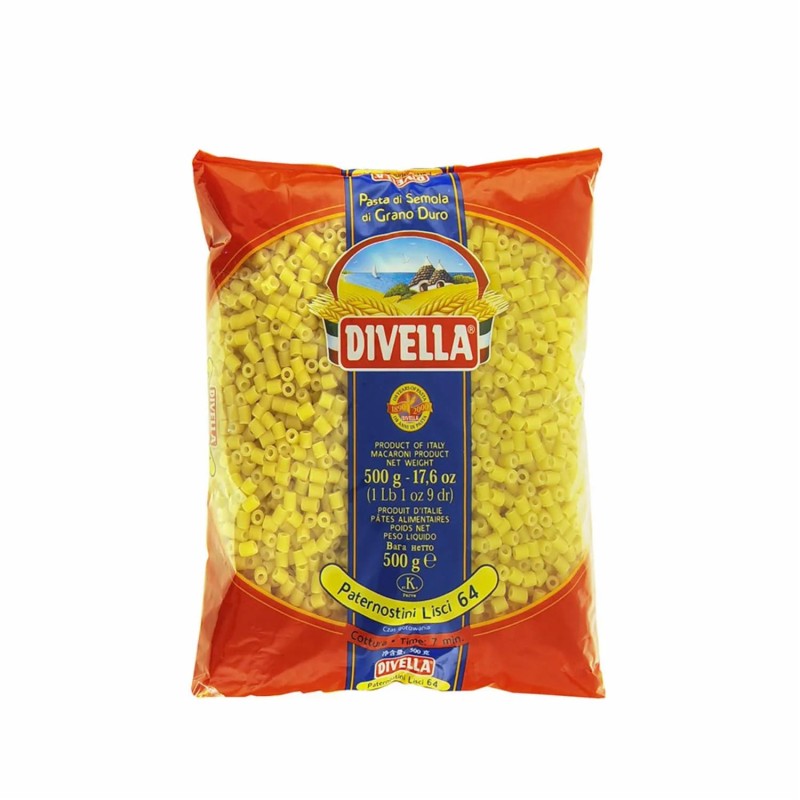 8005121000641 Divella 064 Paternostini Lisci 500gr