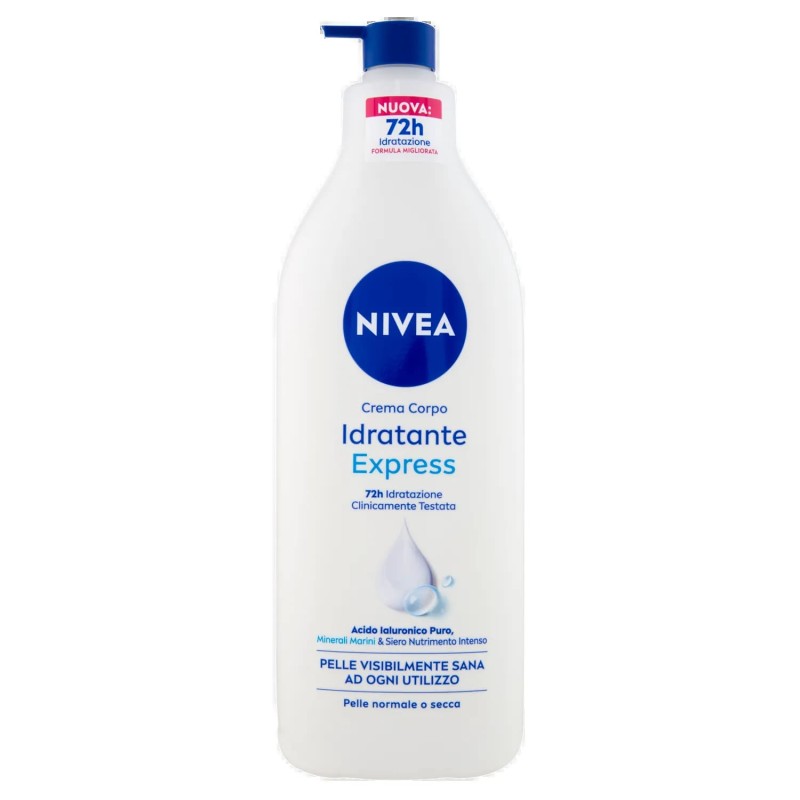 Nivea Crema Corpo Idratante Express Pelle Normale O Secca 500ml