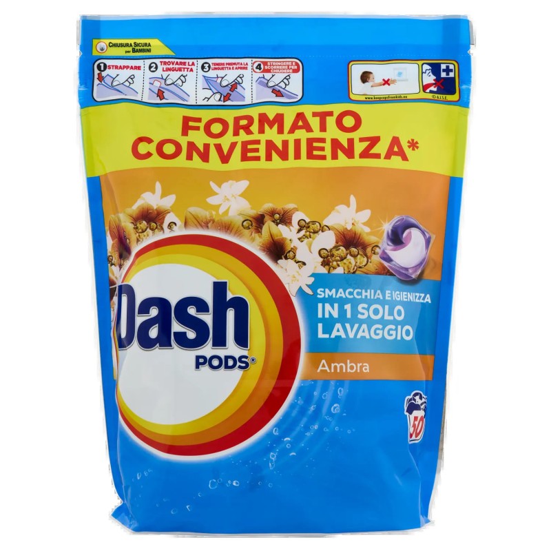 Dash Pods Ambra 50pz