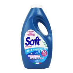8003640022052 Soft Liquido Lavatrice Blue Oxygen 50 Misurini 2250ml