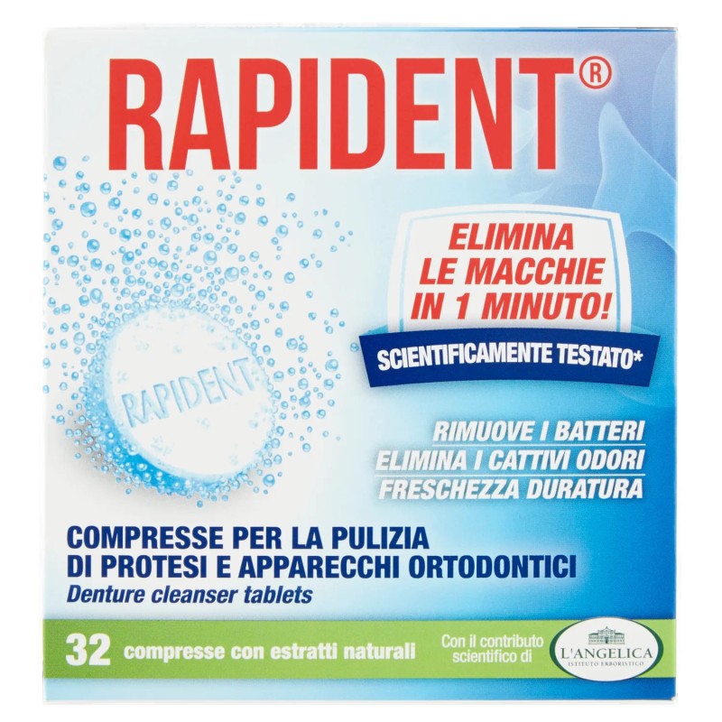 8017331043479 Rapident Compresse Protesi E Dentiere 32pz