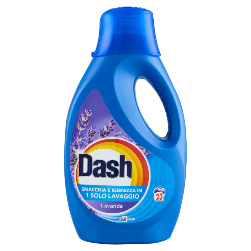 Dash Liquido Lavatrice Lavanda 23 Misurini 1035ml