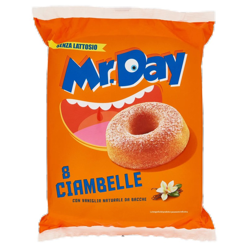 Mr. Day Ciambella Con Vaniglia Naturale Da Bacche 320gr