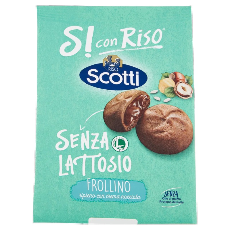Si Con Riso Frollino Con Crema Nocciola 200gr