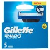 Gillette Mach3 Turbo Ricambio New 5pz
