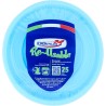 Dopla Piatti Riutilizzabili Piani Azzurri 22cm 25pz