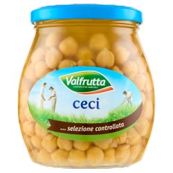 Valfrutta Ceci Vetro 580gr