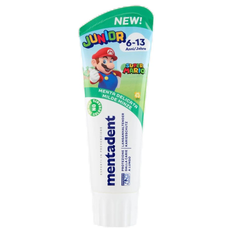 Mentadent Dentifricio Junior 6/13 Anni 75ml