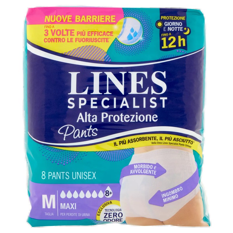 Lines Specialist Alta Protezione Pants Maxi Unisex Taglia M 8pz