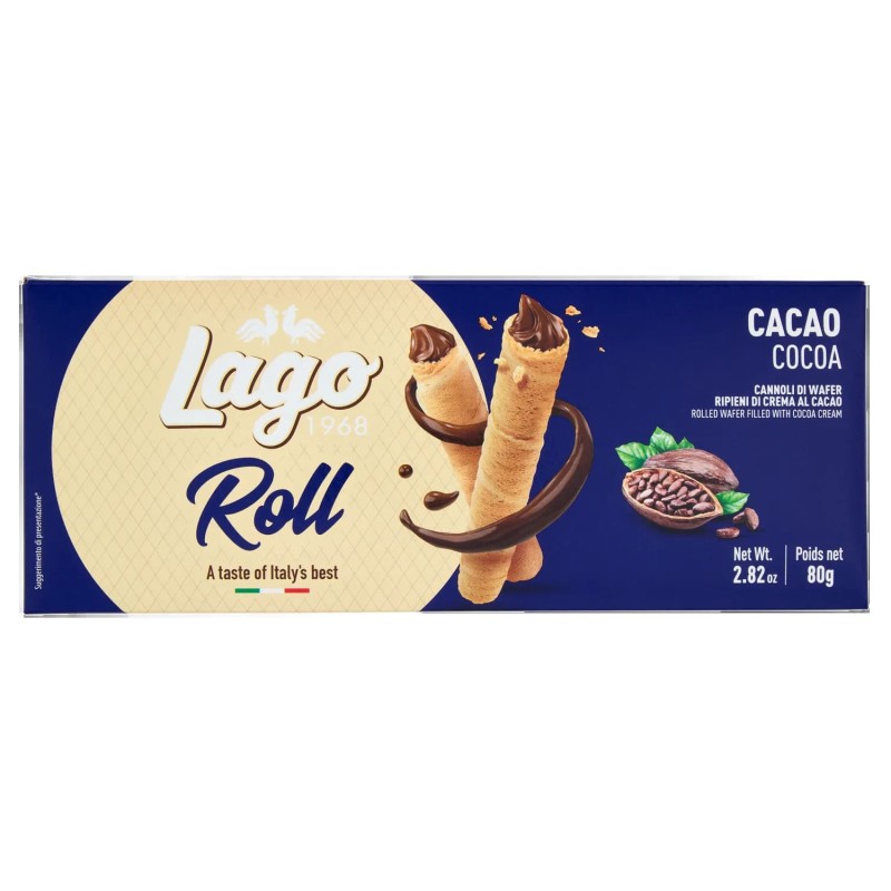 Lago Roll Cacao 80gr