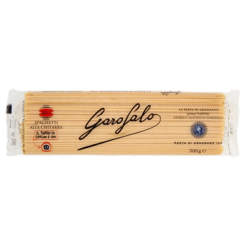 Garofalo 40-3 Spaghetti alla Chitarra - Pasta di Gragnano IGP 500gr