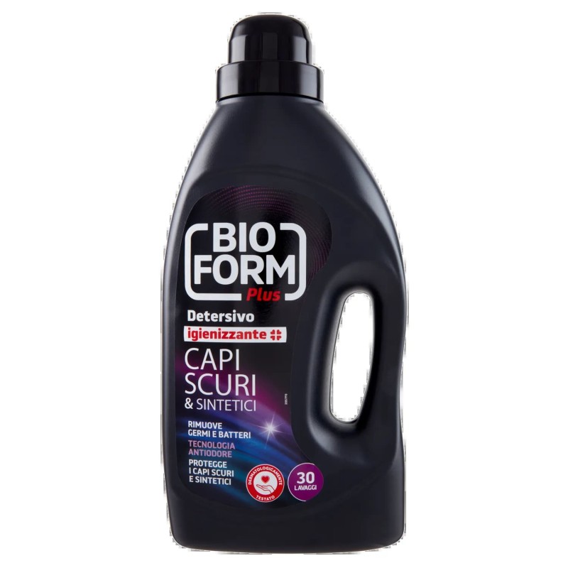 Bio Form Liquido Lavatrice Capi Scuri 30 Misurini 1625ml