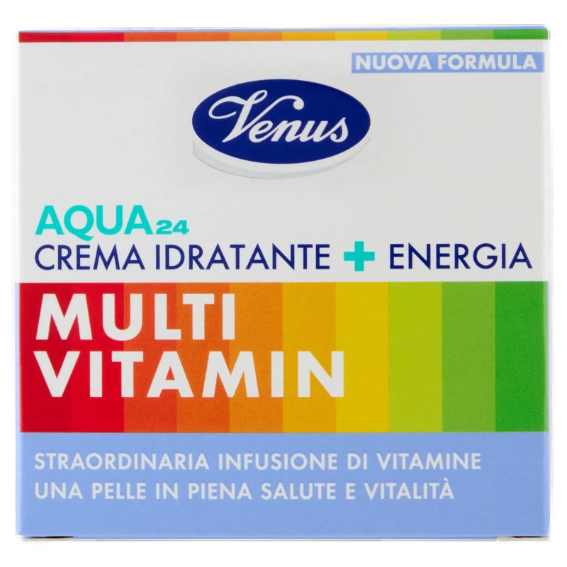 8009150107548 Venus Crema Aqua 24 Idratante + Energia Multi Vitamin 50ml