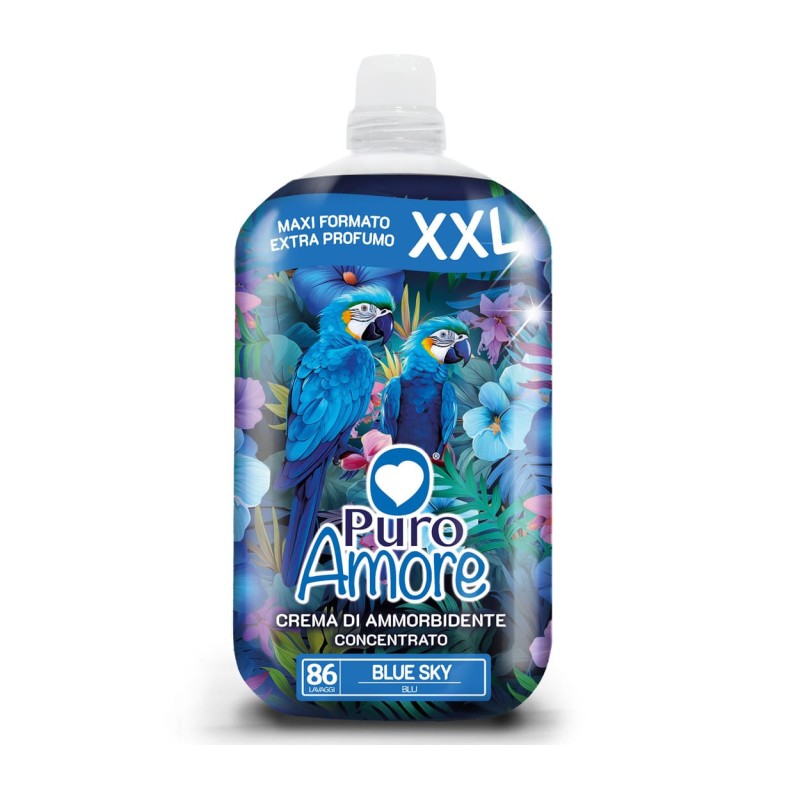 Puaro Amore Ammorbidente Concentrato Blue Sky 86 Misurini 1806ml