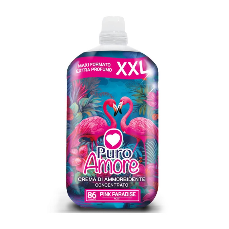 Puro Amore Ammorbidente Concentrato Pink Paradise Rosa 86 Misurini 1806ml