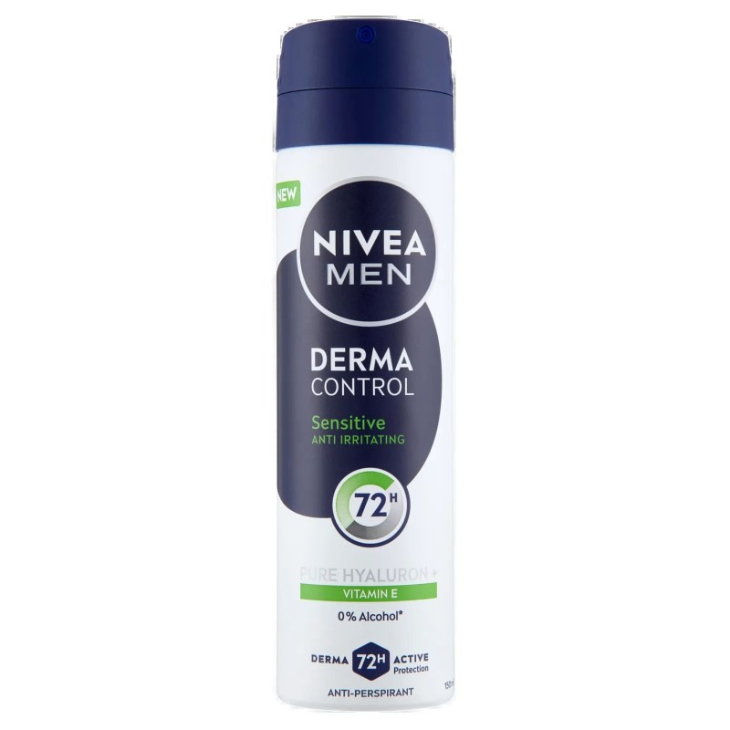 Nivea Deo Spray Men Derma Control Sensitive 150ml