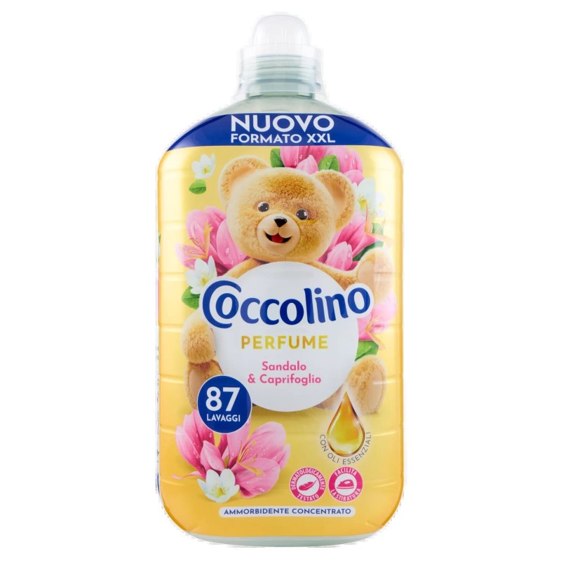 Coccolino Ammorbidente Concentrato Perfume Sandalo & Caprifoglio 87 Misurini 182 ml