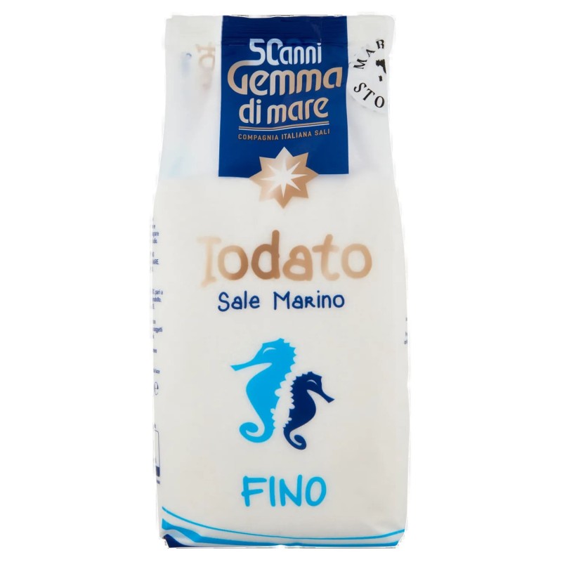 Gemma di Mare Sale Marino Iodato Fino 1000gr