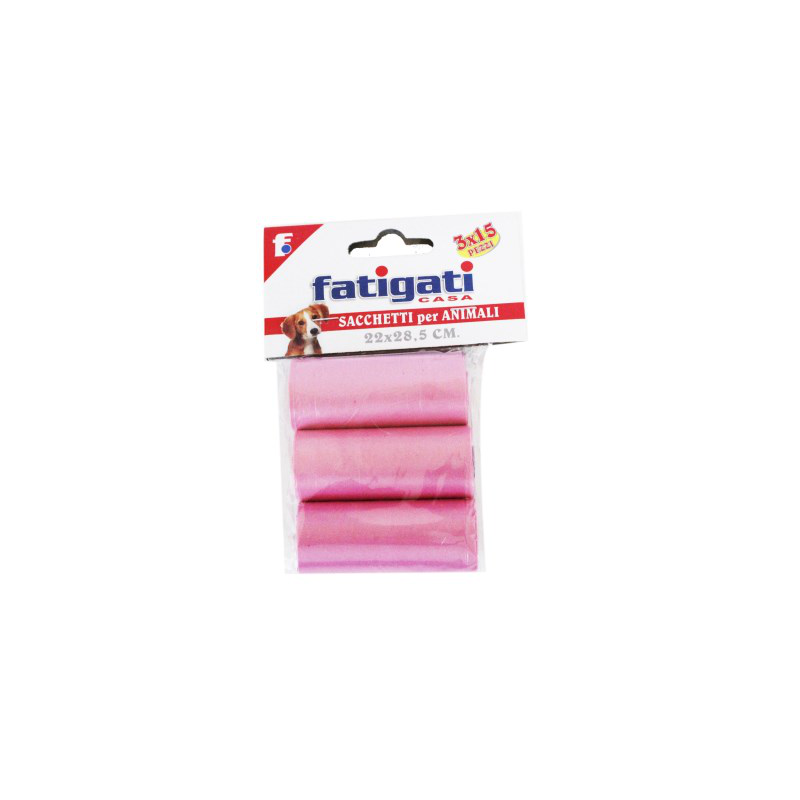Fatigati Sacchetti Animali 22x28cm 3x15pz