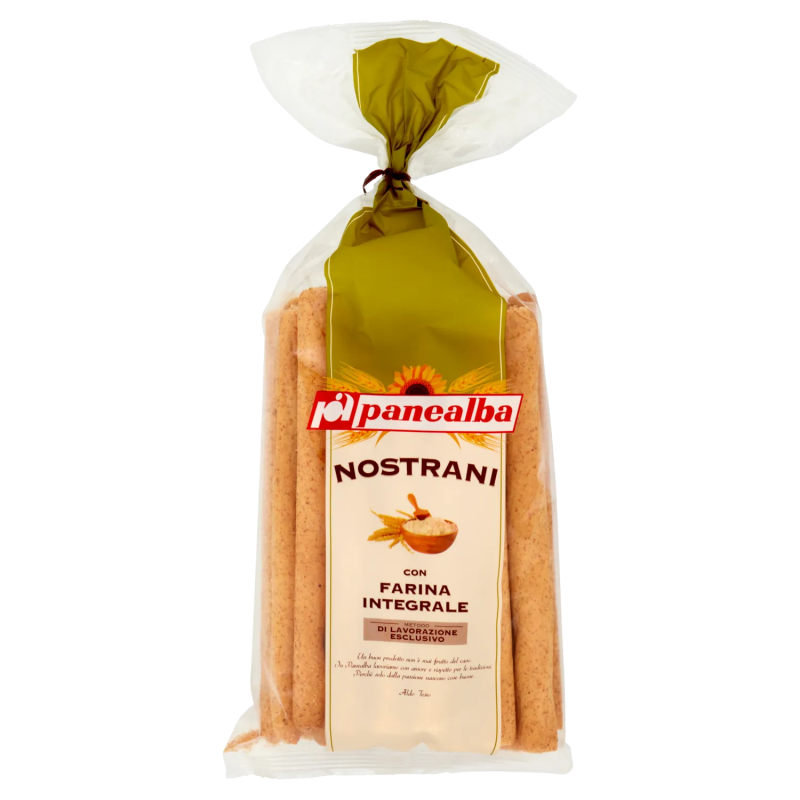 Panealba Nostrani con Farina Integrale 200gr