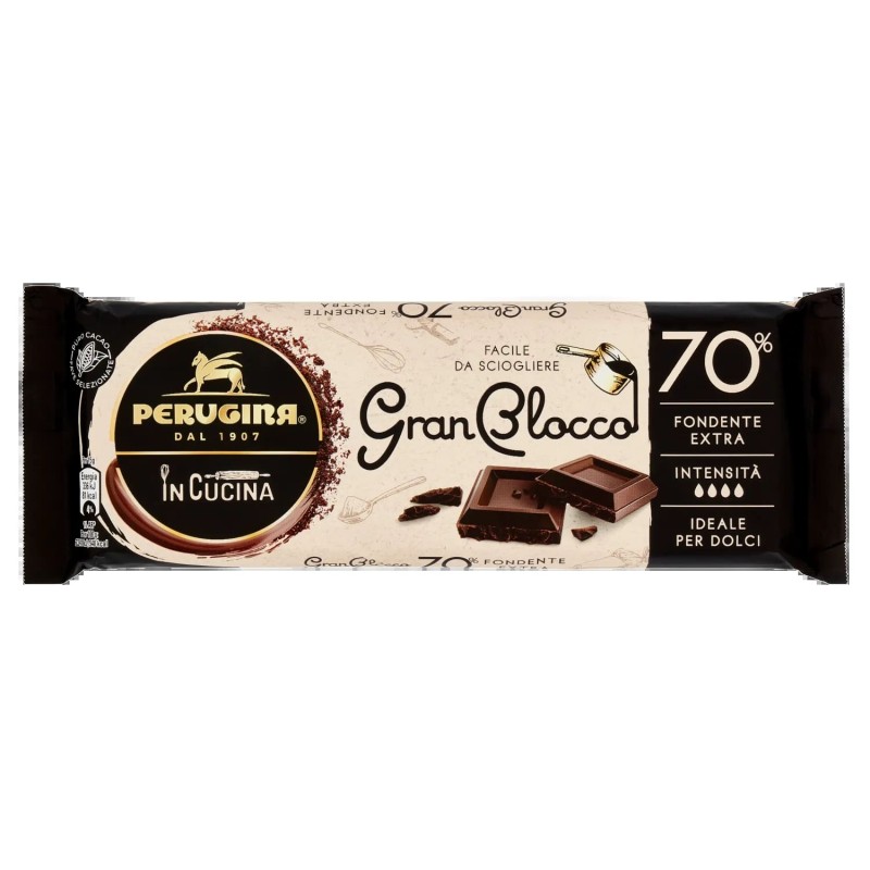 Perugina Tavoletta Gran Blocco Fondente 70% 150gr