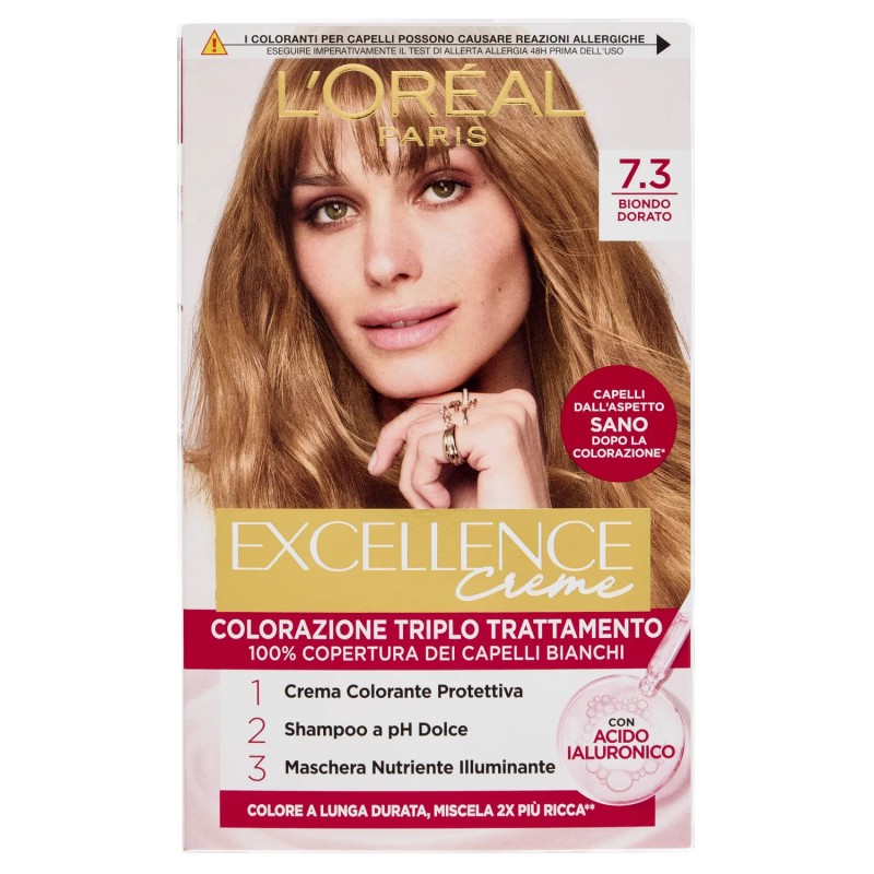L'Oreal Excellence Creme 7.3 Biondo Dorato 1pz