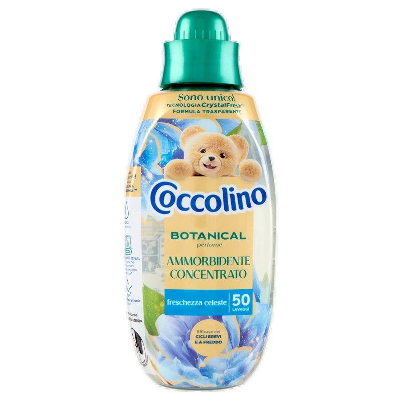 Coccolino Ammorbidente Botanical Freschezza Celeste 50 Misurini 750ml