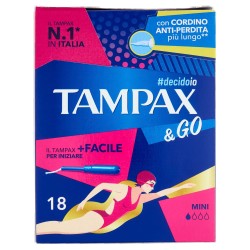 Tampax & Go Mini New 18pz