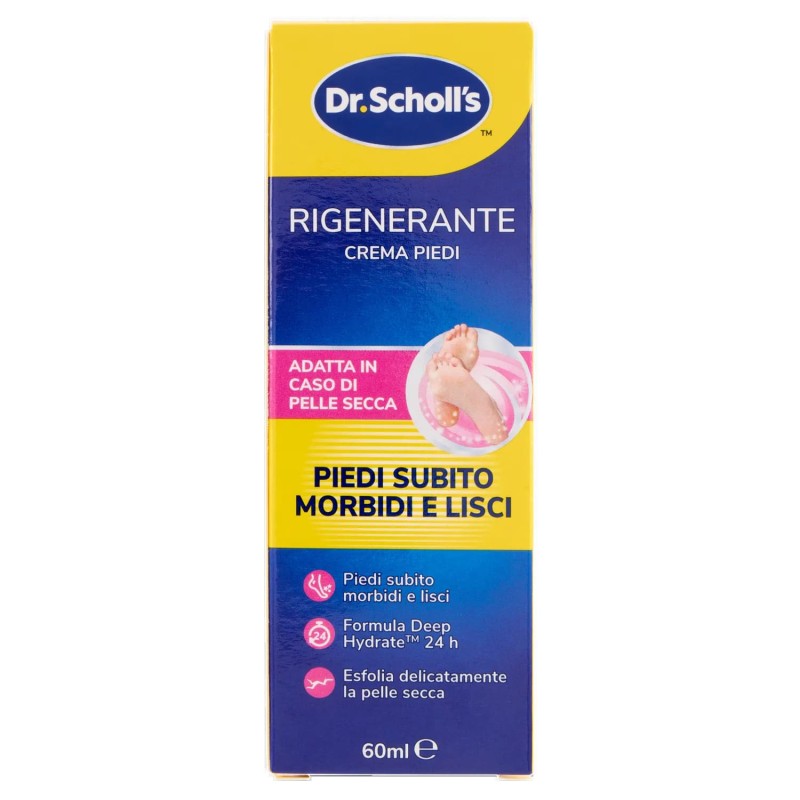 Scholl Crema Rigenerante Pelli Secche New 60ml