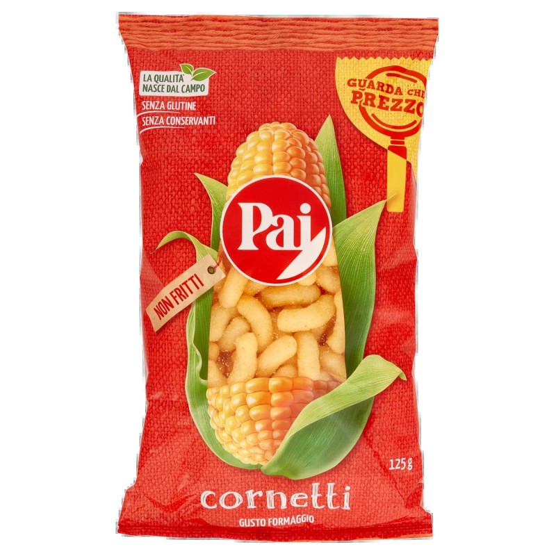 Pai D'oro Cornetti Gusto Formaggio 125gr