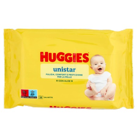 5029053562391 Huggies Salviettine Unistar New 56pz