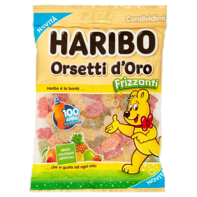Haribo Orsetti D'Oro Frizzanti 150gr
