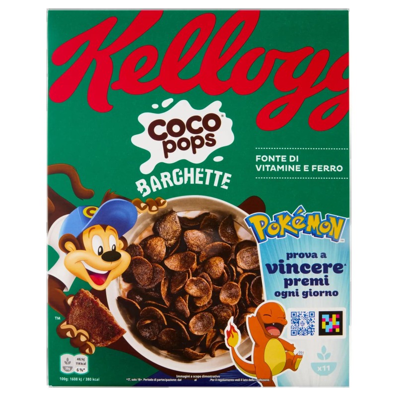 Kellogg's Coco Pops Barchette 330gr
