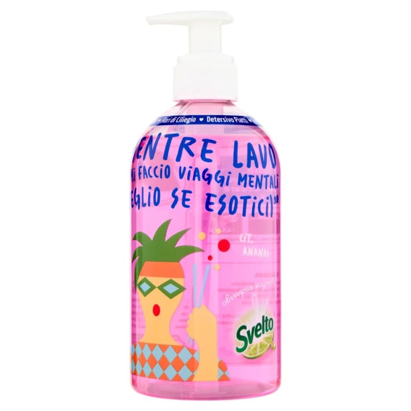 Svelto Piatti Fiori di Ciliegio Con Dispenser 450ml