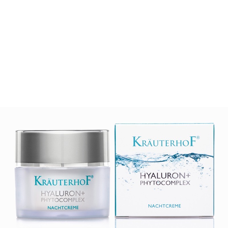 Krauterhof Crema Hyaluron+ Phytocomplex Notte - Acido Ialuronico 50ml